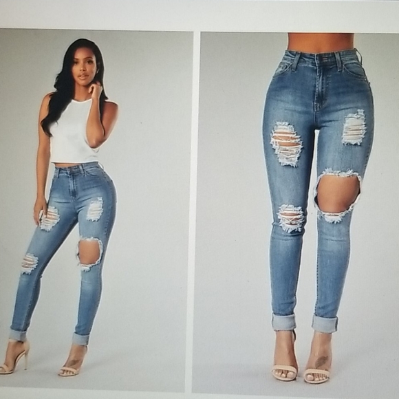 Fashion Nova Seek and Destroy Jeans